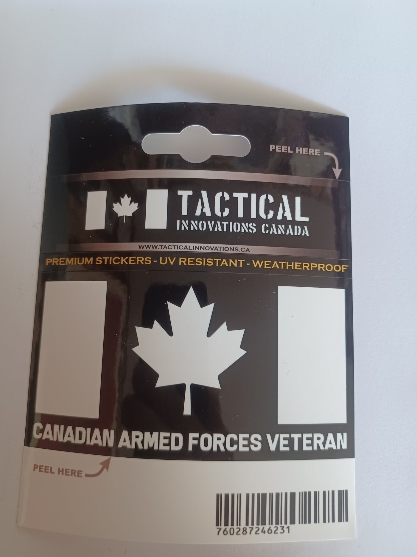 Canada Armed Forces Veteran Sticker