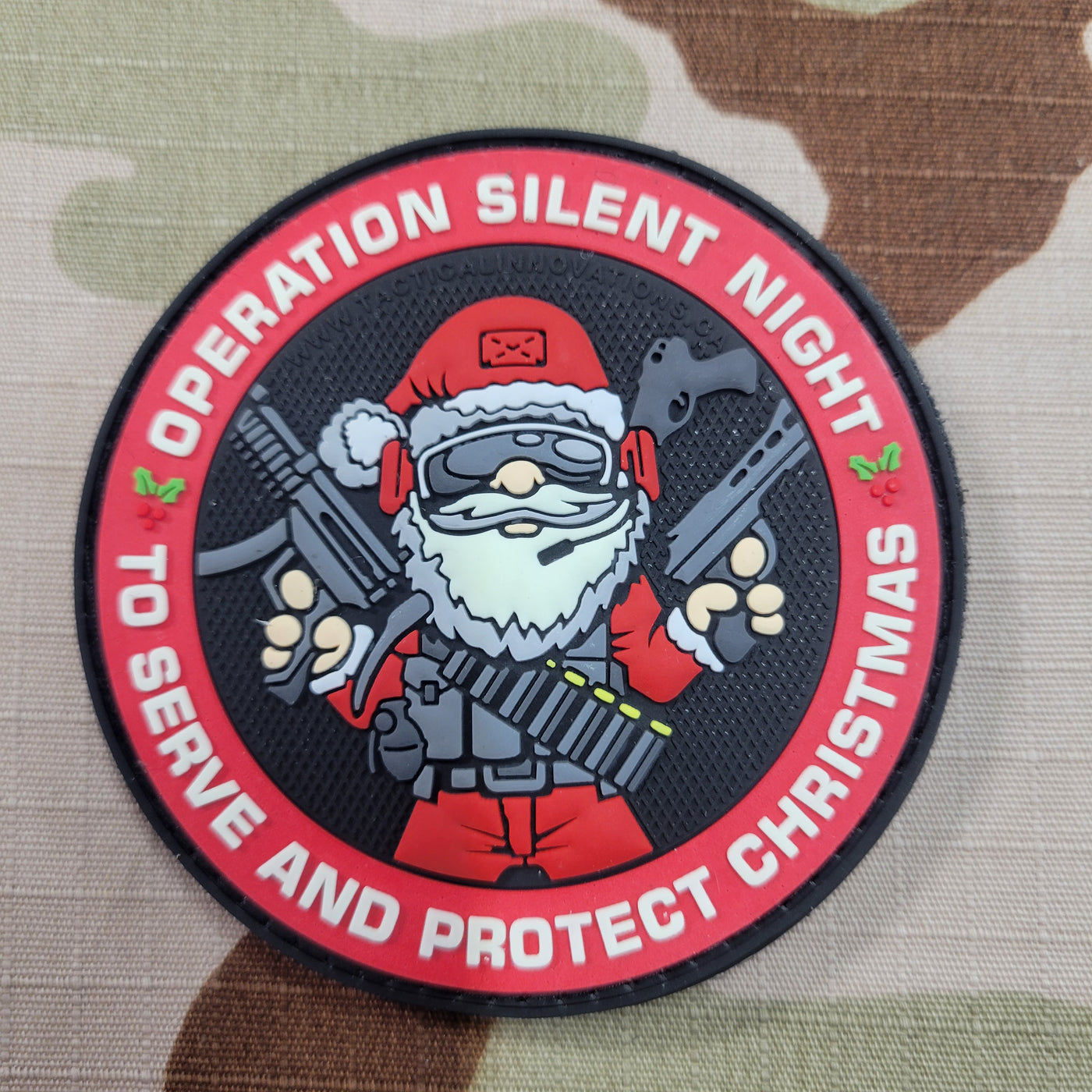 Operation Silent Night PVC Morale Patch
