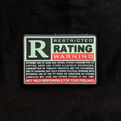 Tactical Innovation,  Restricted Rating Warning, Patch