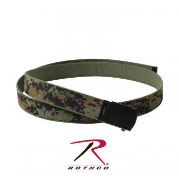 Reversible Military Web Belt, 54 Inches