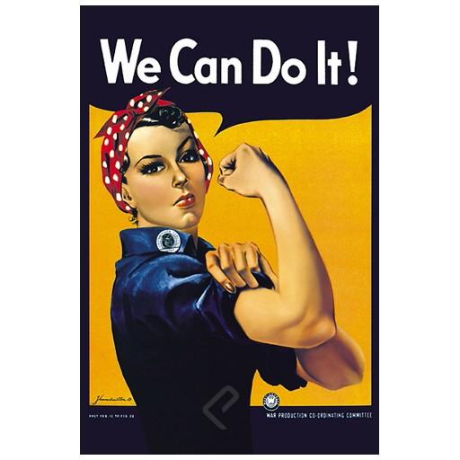 Poster - Rosie the Riveter: We Can Do It!