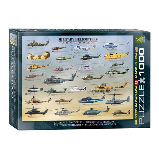 Eurographics, Puzzle, Military Helicopters, 1000 pieces