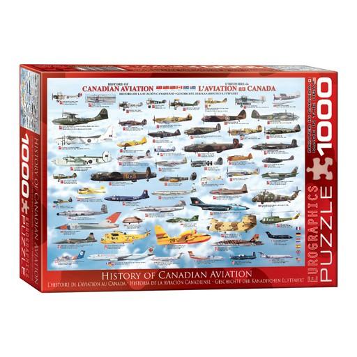 Eurographics, Puzzle, History Canadian Aviation, 1000 pieces