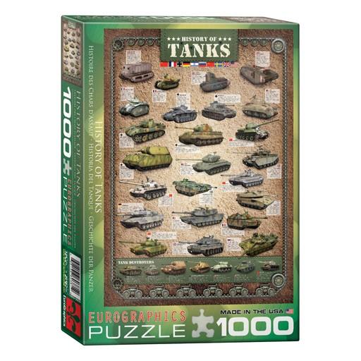 Eurographics, Puzzle, History of Tanks, 1000 pieces