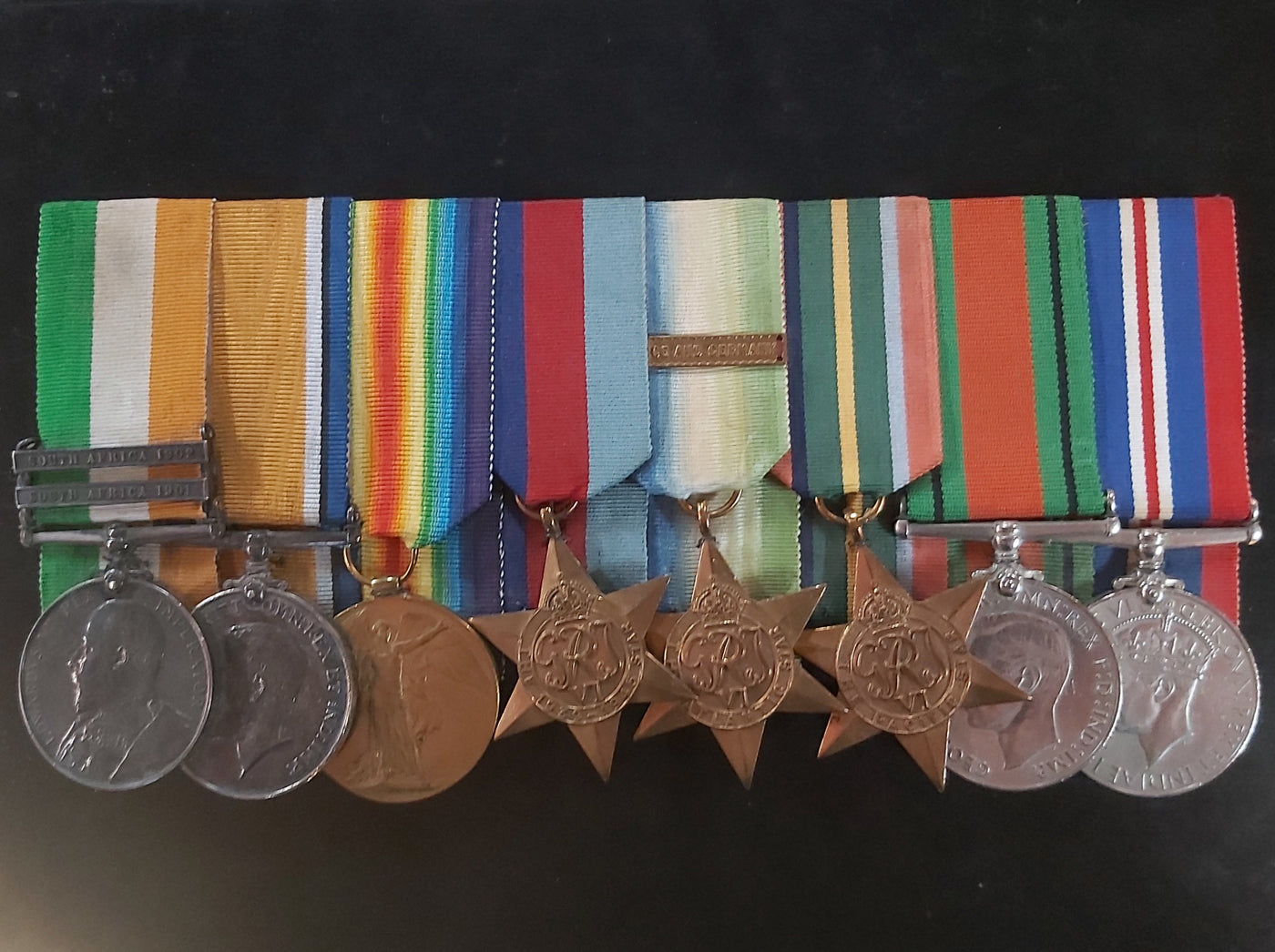 Court Mounted Medal Set
