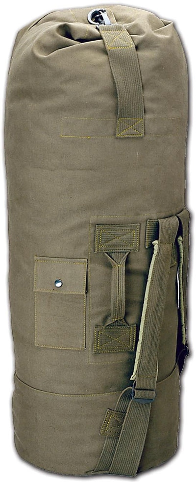 Duffle Bag G.I. Style w / Shoulder Straps