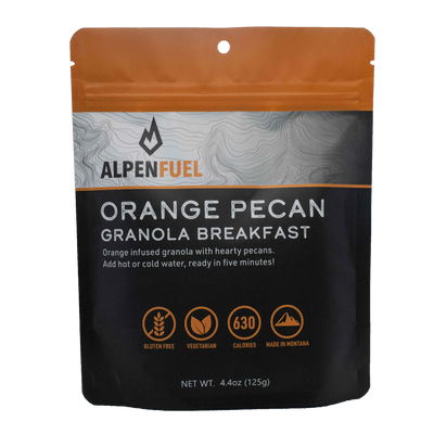 ALPENFUEL, Orange Pecan Granola Breakfast