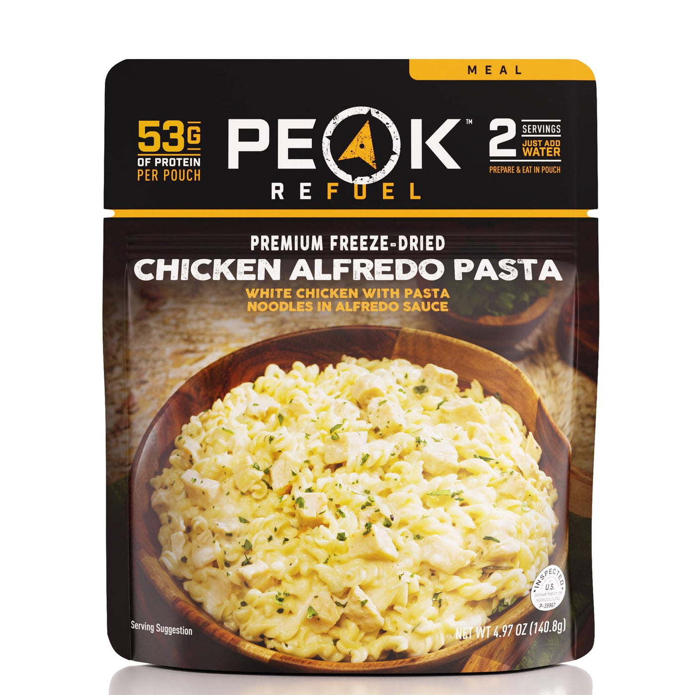 Peak Refuel, Chicken Alfredo Pasta Meal
