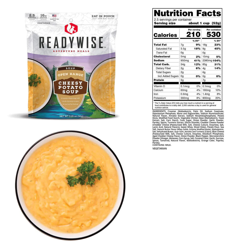ReadyWISE, Open Range Cheesy Potato Soup